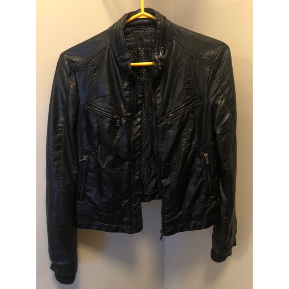 Zara faux leather jacket - Picture 1 of 3